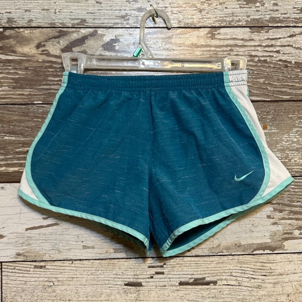 Nike Blue Dri-Fit Athletic Women's Running Gym Shorts